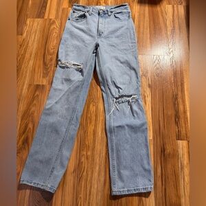 Abercrombie & Fitch The 90’s Straight Ultra High Rise Jeans Size 26/ 2S